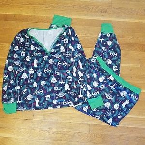 Womens star wars christmas pajamas